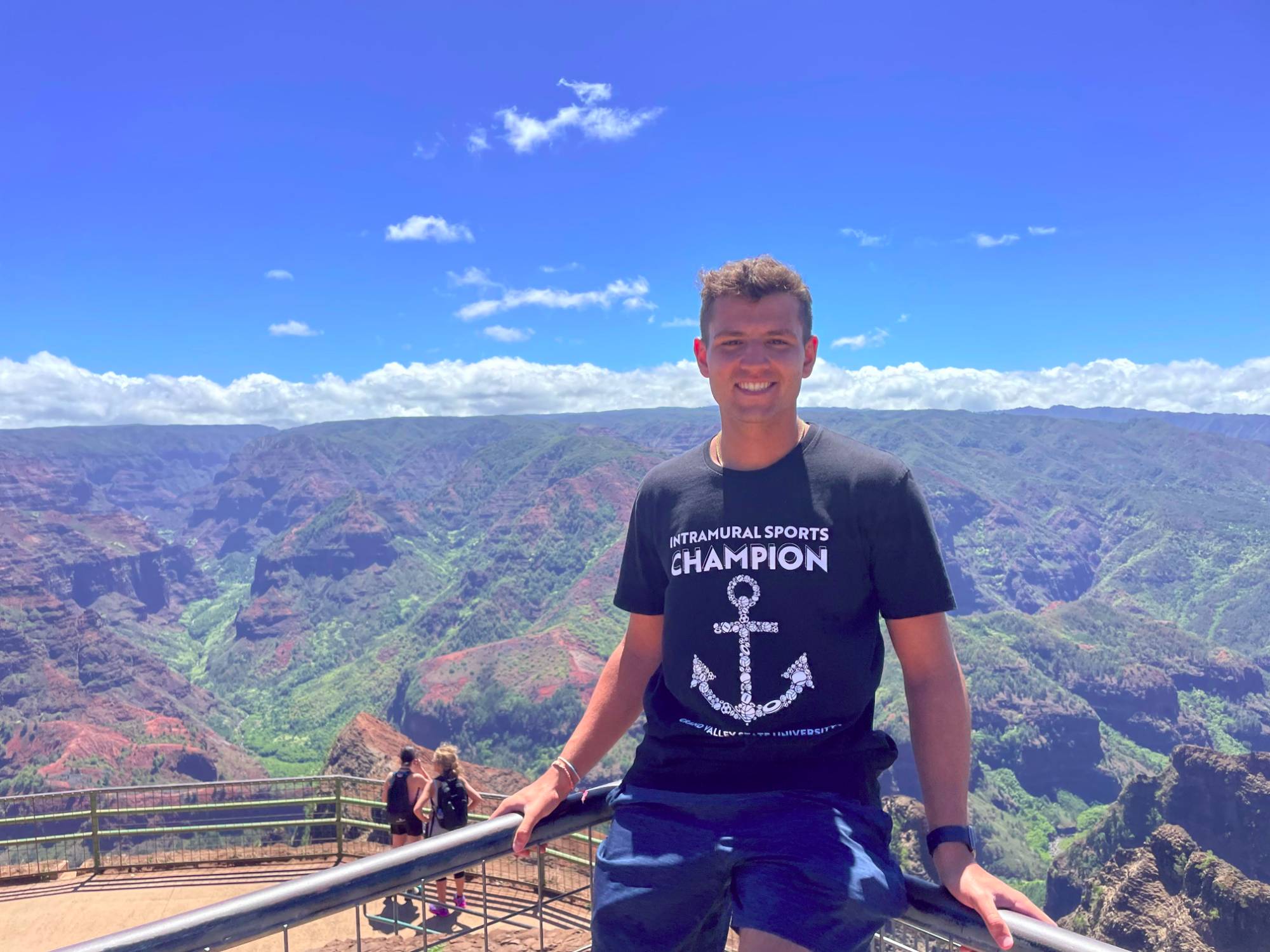 Bradley Monarch at the Grand Canyon
